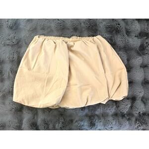 Beige Bubble Skirt Size S New No Tags